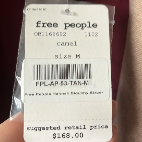 Free People Hannah Slouchy Blazer - Picture 7 of 7